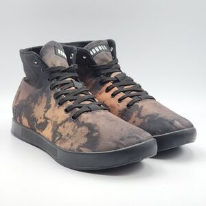 NoBull Tie Dye High Top Canvas Trainers Athletic Shoes Women's Sz 10.5 Mens Sz 9
